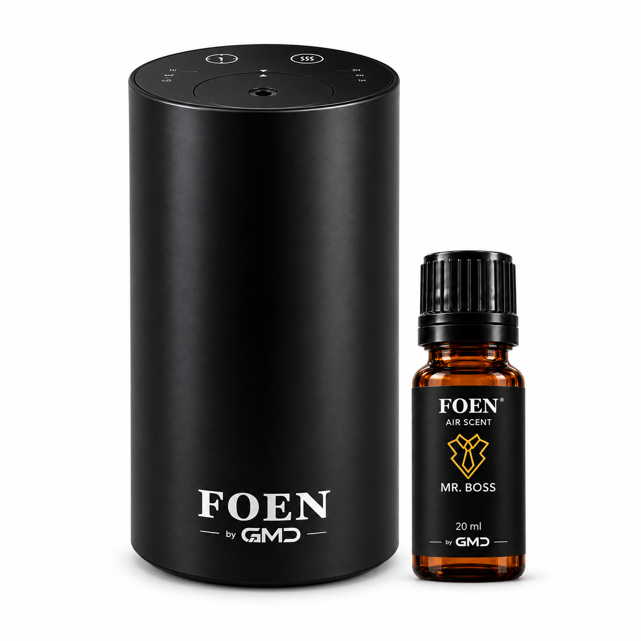 Foen Air One Black + Foen Air Scent Mr. Boss