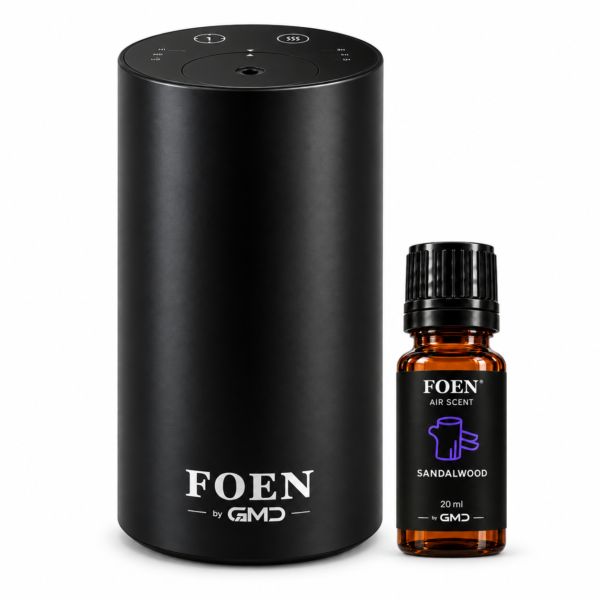 Foen Air One Black + Foen Air Scent Sandalwood