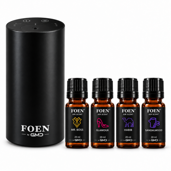 Zestaw Foen Air One Black + 4x Foen Air Scent